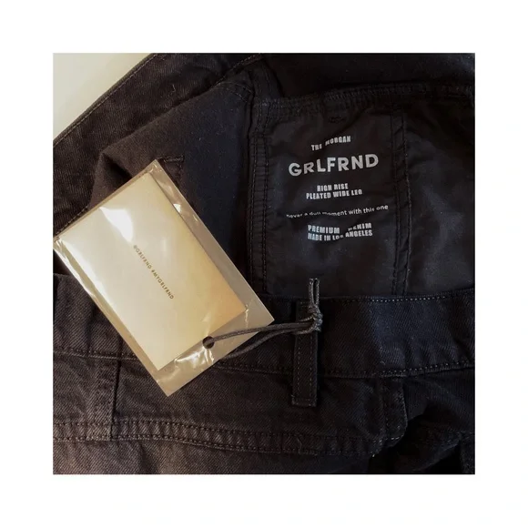 NWT GRLFRND Jeans The Morgan High Rise Wide Leg Jeans - Picture 14 of 15